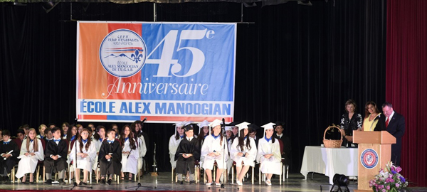 Graduation Ceremony of AGBU Alex Manoogian School