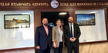 Feb. 17, 2020: Federal Minister Mélanie Joly met with AGBU representatives