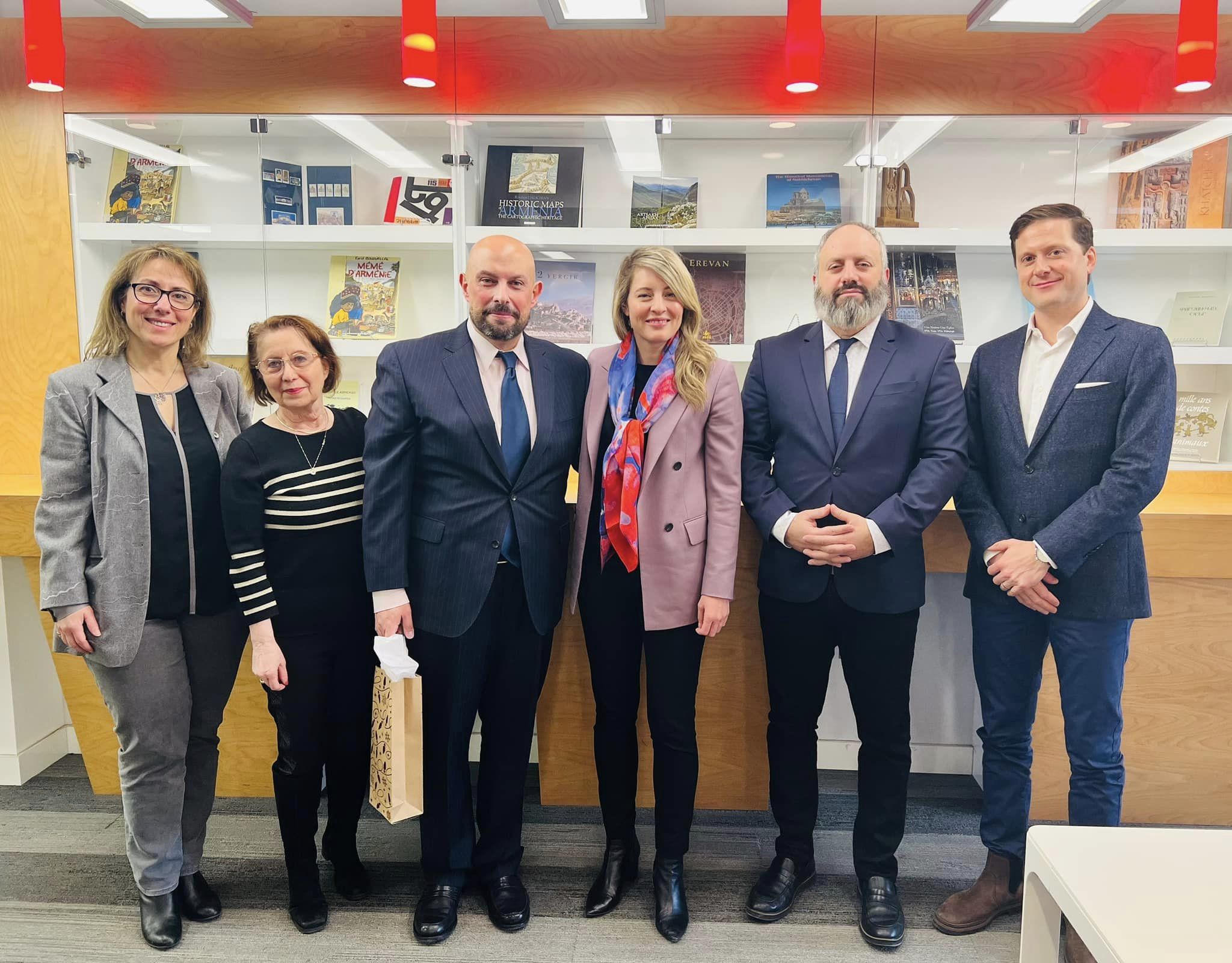 MINISTER JOLY’S VISIT AND MEETING AT AGBU – December 2022